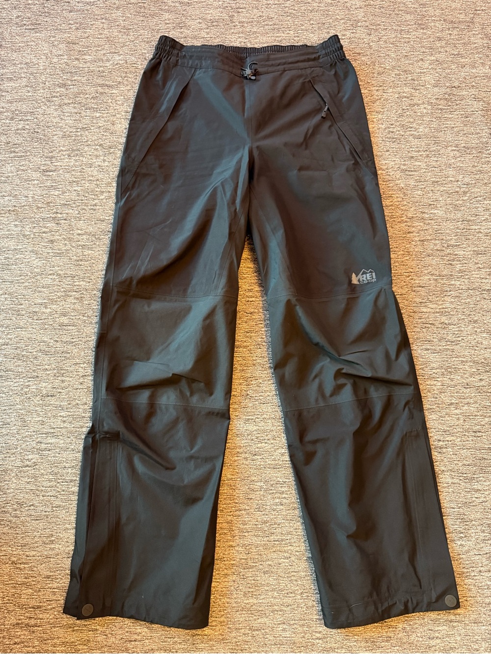 REI Black Straight-Leg Outdoor Pants